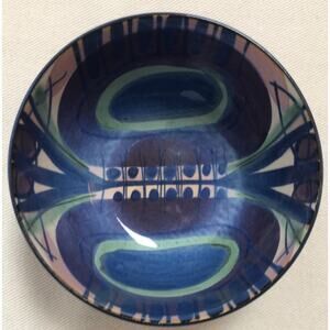 VINTAGE ROYAL COPENHAGEN TENERA FAIENCE 4 1/4” MIDCENTURY MODERN BOWL 137 / 2196